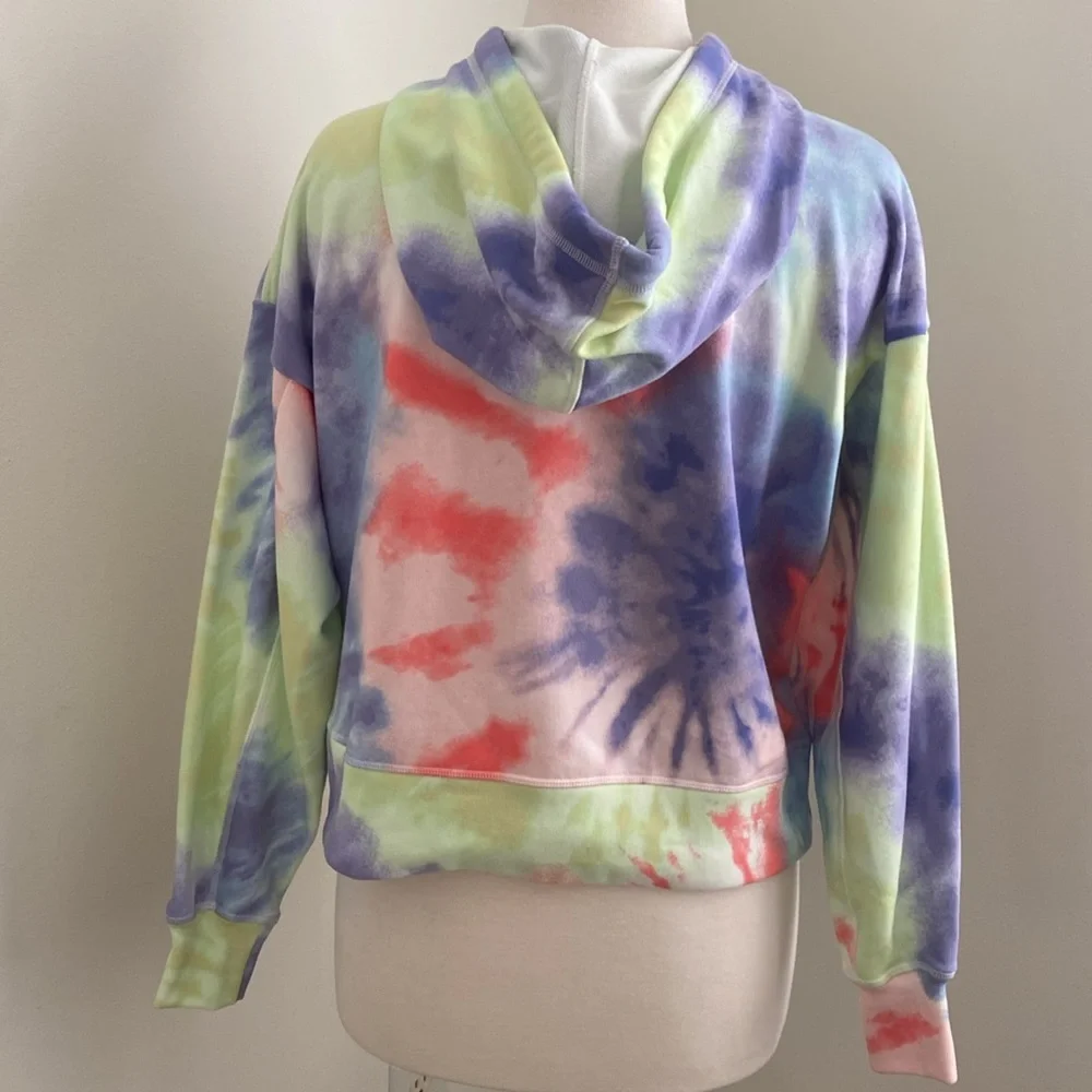 Nike Tie Dye Oversized Pullover Hoodie XS - Picture 4 of 5